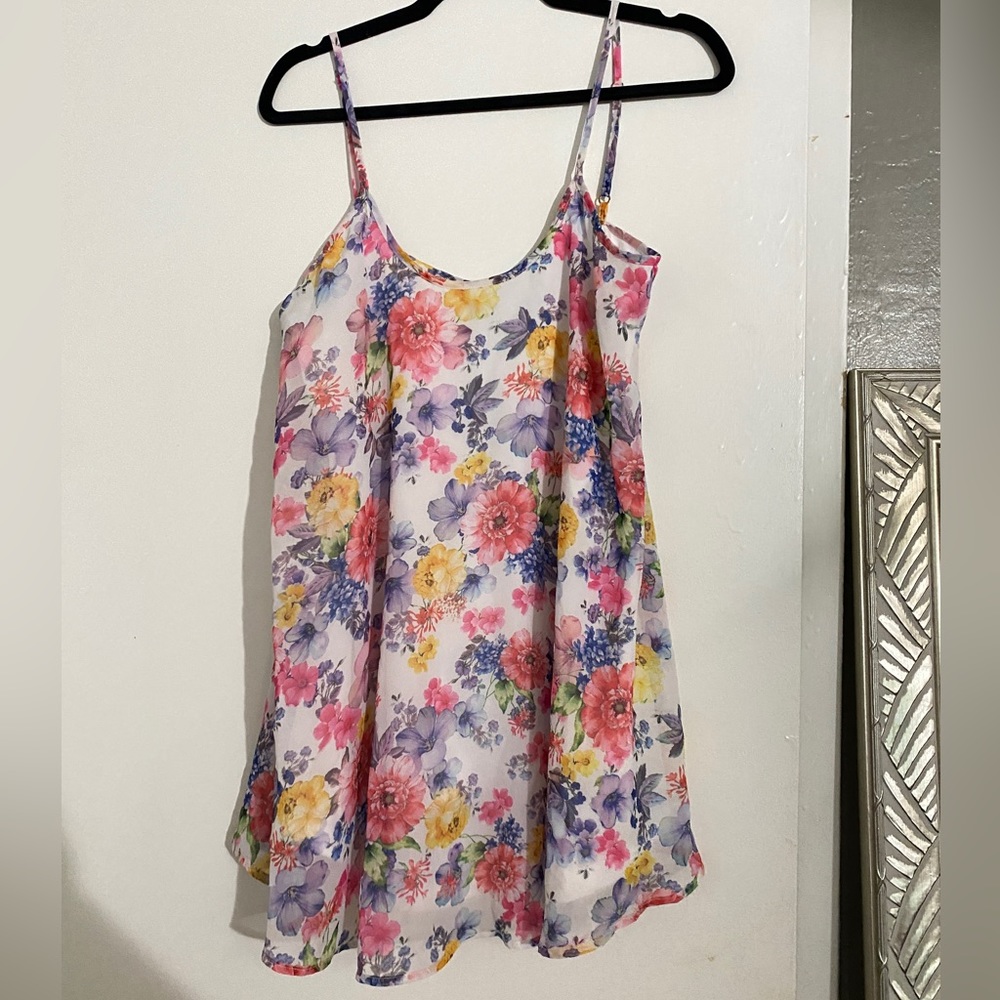 SMYM Flower Bloom Mini Dress